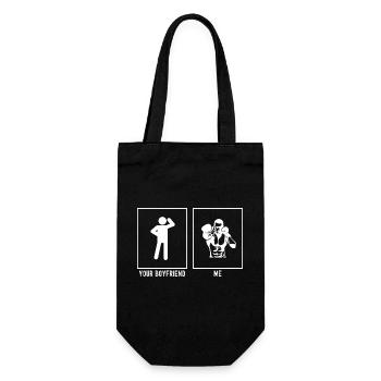 Votre ami - Moi - Boxing Punch - Sac à bouteille - noir - Devant
