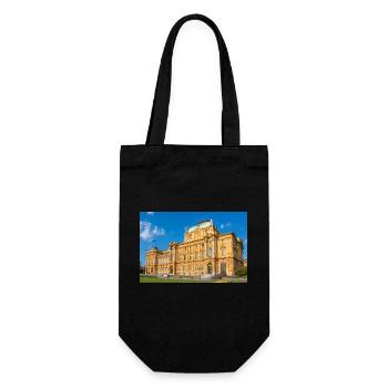 Kroatisches Nationaltheater Zagreb Kroatien - Geschenkbeutel für Flaschen - Schwarz - Vorne