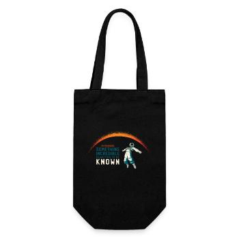 April 8th, 2024. Something Incredible is Waiting - Gift Bag for Bottles - black - Front