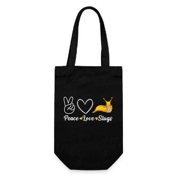 Banana Snail Snail - Gift Bag for Bottles - black - Front