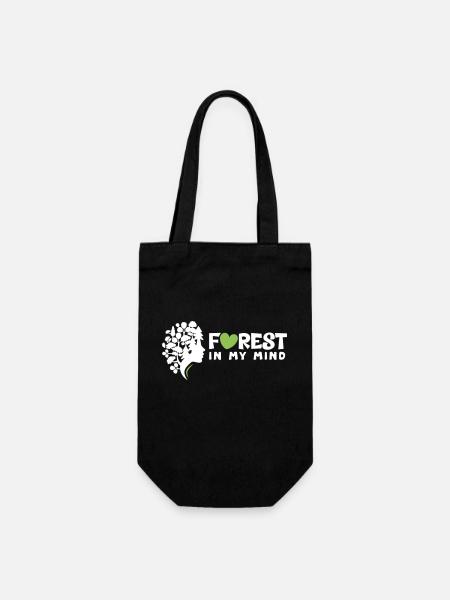 Forestkopf - Gift Bag for Bottles - black