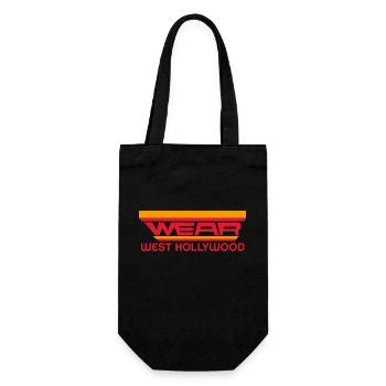 Tragen Sie ein West Hollywood-Hemd für Rockmusikliebhaber - Geschenkbeutel für Flaschen - Schwarz - Vorne