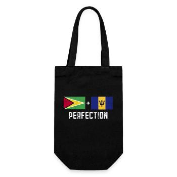 Guyana Flag Guyanese Guyana - Gift Bag for Bottles - black - Front