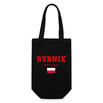 Rybnik, Poland - Gift Bag for Bottles - black - Front