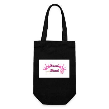 Team Bride - Geschenkbeutel für Flaschen - Schwarz - Vorne