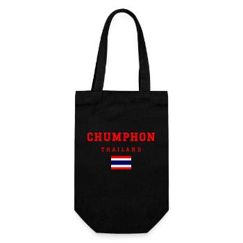 Chumphon Thailand - Gift Bag for Bottles - black - Front
