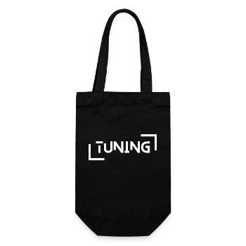 Tuning Style - Geschenkbeutel für Flaschen - Schwarz - Vorne