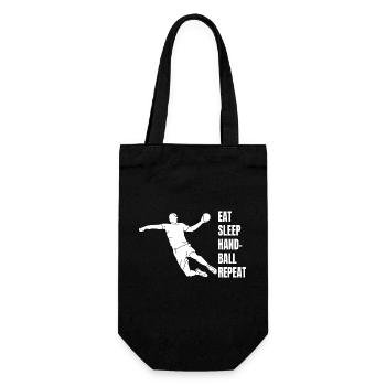 Joueur de handball handball handball équipe de handball fan de handball - Sac à bouteille - noir - Devant