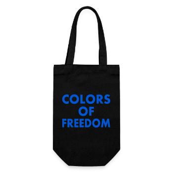 Colors of freedom - Sac à bouteille - noir - Devant