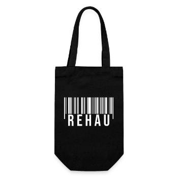 Rehau Bayern - Geschenkbeutel für Flaschen - Schwarz - Vorne