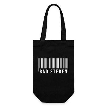 Bad Steben Bayern - Geschenkbeutel für Flaschen - Schwarz - Vorne