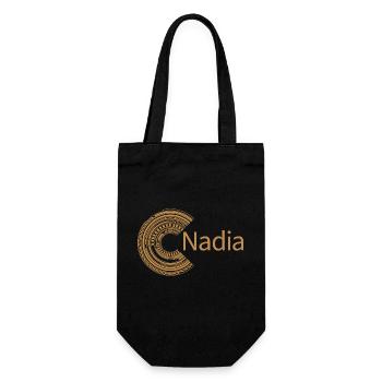 Pour Nadia - Sac à bouteille - noir - Devant