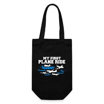 Voyage de vacances en solo Mon premier avion - Sac à bouteille - noir - Devant