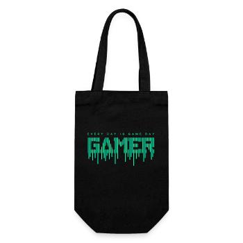 jeu gamer jeu amusant citation drôle amour hacker vidéo - Sac à bouteille - noir - Devant