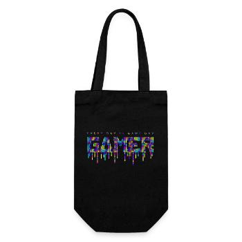 jeu gamer jeu amusant citation drôle amour hacker vidéo - Sac à bouteille - noir - Devant