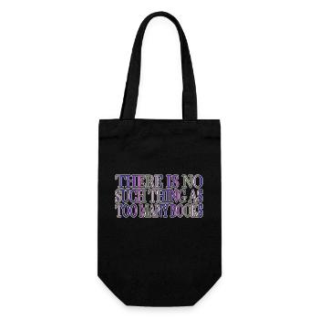 une idée de cadeau amusant de gardien de livre de temps - Sac à bouteille - noir - Devant