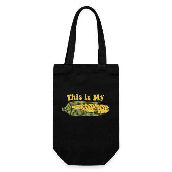 Citations agricoles drôles C’est mon agriculteur Crop Top - Sac à bouteille - noir - Devant
