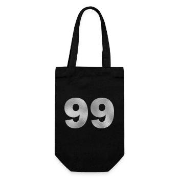 Anniversaire 99 ans - Sac à bouteille - noir - Devant