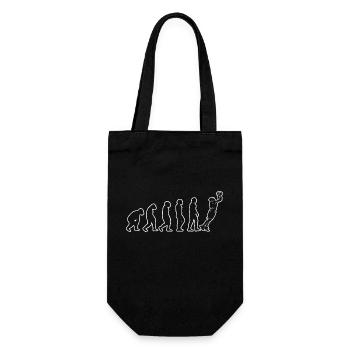 Basketball Team Basketball Player Basketball - Gift Bag for Bottles - black - Front