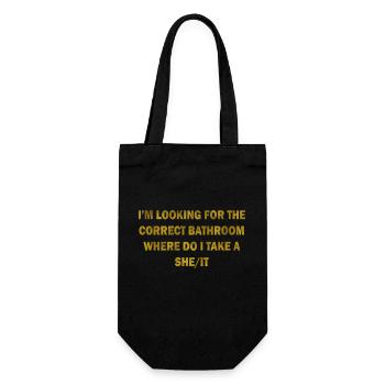 SALLE DE BAIN CORRECTE PRENDRE UNE ELLE/ELLE - Sac à bouteille - noir - Devant