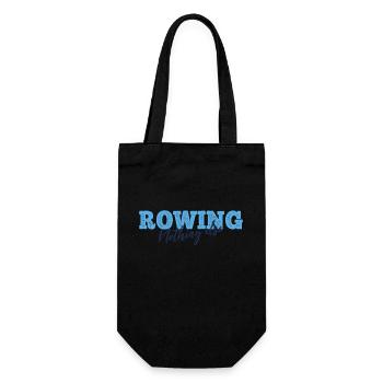 Rowing Nothing Else Slogan - Rameur - Aviron - Sac à bouteille - noir - Devant