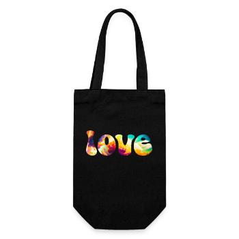 Amour - Sac à bouteille - noir - Devant