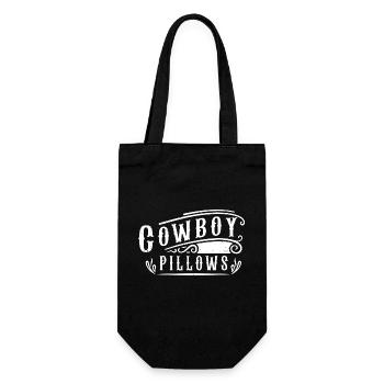 Cowboy Pillows Southern Girl Texas Lady Funny - Gift Bag for Bottles - black - Front