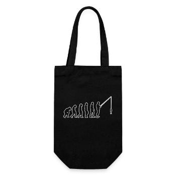 Pêche Pêche Pêcheur Pêcheur Hameçon Pêche - Sac à bouteille - noir - Devant