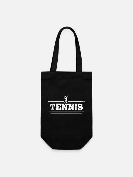 TENNIS JOUEUR JOUEUSE FAN CLUB SPORT - Sac à bouteille - noir