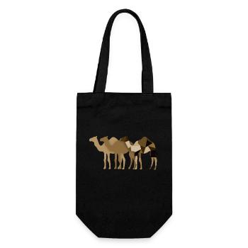 Chameaux - Sac à bouteille - noir - Devant