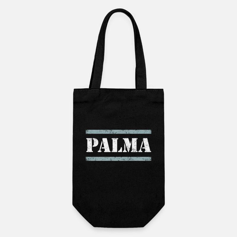 Palma Vintage - Gift Bag for Bottles - black