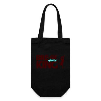 Break Dance King - Gift Bag for Bottles - black - Front