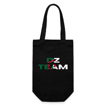 Dz team - Algeria gift idea - Gift Bag for Bottles - black - Front