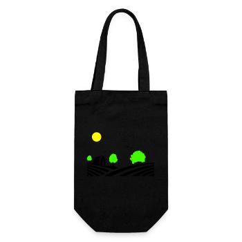 ferme - Sac à bouteille - noir - Devant