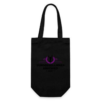 Enterrement de vie de jeune fille Jga Coeur - Sac à bouteille - noir - Devant