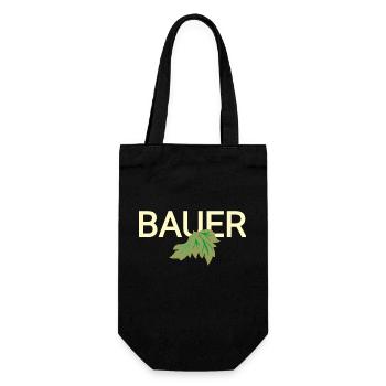 Bauer - Geschenkbeutel für Flaschen - Schwarz - Vorne