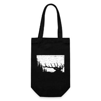 Cerf - Sac à bouteille - noir - Devant
