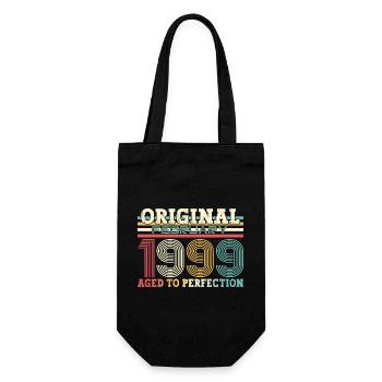 25e anniversaire Original Février Année 1999 - Sac à bouteille - noir - Devant