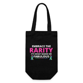Sensibilisation aux maladies rares : une rareté fabuleuse - Sac à bouteille - noir - Devant