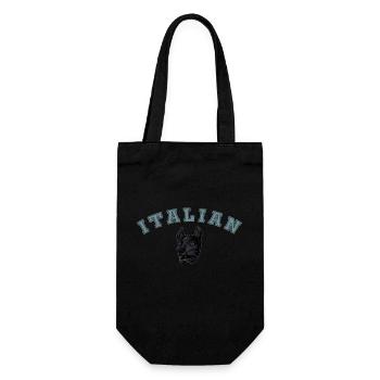 Italie, Histoire, Antique, Loup, Rome, Italien - Sac à bouteille - noir - Devant