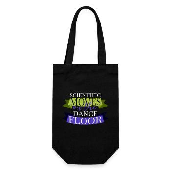 dance genres dance community scientific research - Gift Bag for Bottles - black - Front
