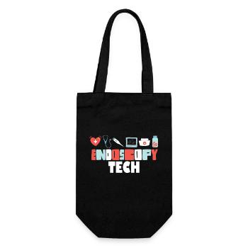 Endoscopy Tech Proud Registered Gastro Nurse Squad - Sac à bouteille - noir - Devant