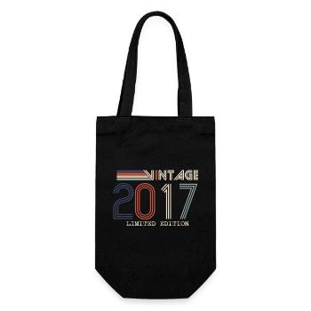 Vintage 2023 Cadeau Anniversaire - Millésime 2023 - Sac à bouteille - noir - Devant