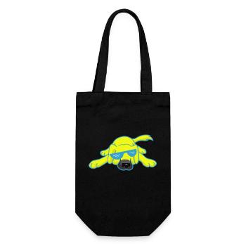 Meme Chien Animaux Enfants Enfants Chiens Ukraine - Sac à bouteille - noir - Devant