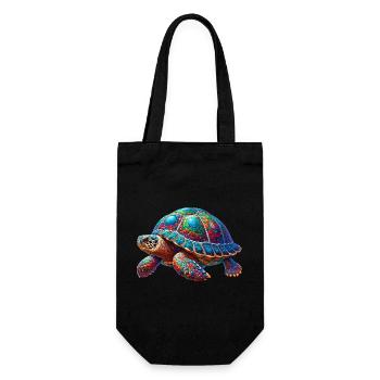 Tortue - Sac à bouteille - noir - Devant