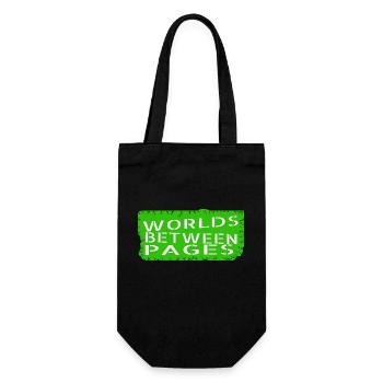 birthday present idea quote reading culture - Gift Bag for Bottles - black - Front