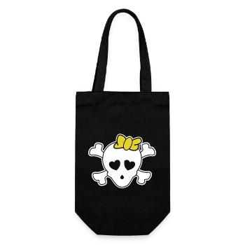 Conception de mariée pirate pirate pour les filles et les femmes - Sac à bouteille - noir - Devant