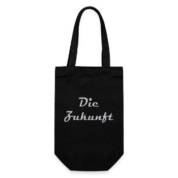 The future - Gift Bag for Bottles - black - Front