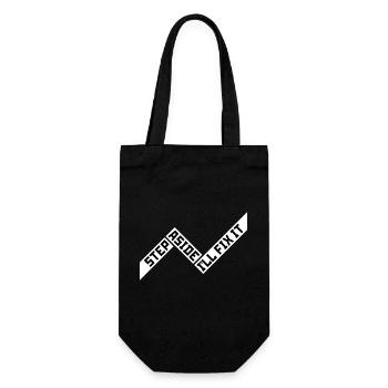 Step Aside I'll Fix It for Fixing Repairman Repair - Gift Bag for Bottles - black - Front