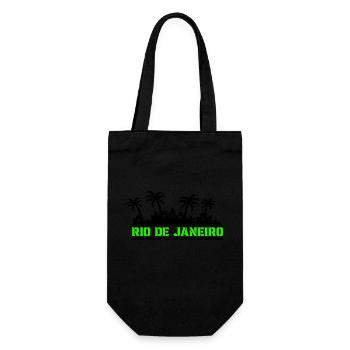 Rio de Janeiro - Gift Bag for Bottles - black - Front